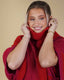 Pirouette poncho / kåbe af Hanne Falkenberg, No 20 strikkekit Strikkekit Hanne Falkenberg
