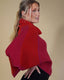 Pirouette poncho / kåbe af Hanne Falkenberg, No 20 strikkekit Strikkekit Hanne Falkenberg