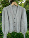 Puff your vibe cardigan af Knit Your Vibe, No 12 kit + silk mohair Strikkekit Knit Your Vibe