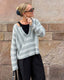 Pyramide sweater i No 21 af Hanne Falkenberg, strikkeopskrift Strikkeopskrift Hanne Falkenberg