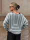 Pyramide sweater i No 21 af Hanne Falkenberg, strikkeopskrift Strikkeopskrift Hanne Falkenberg