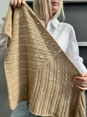 Rikke Scarf No 2 af Rikke Jönsson, strikkekit i No 3 Strikkekit Rikke Jönsson