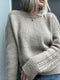 Rikke Sweater No 2 af Rikke Jönsson, strikkekit i No 4 + silk mohair