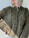 Rikke Twist Sweater af Rikke Jönsson, strikkekit i No 20 + silk mohair (DK, SE, NO) Strikkekit Rikke Jönsson