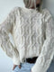 Rikke Twist Sweater af Rikke Jönsson, strikkekit i No 4 + silk mohair (DK, SE, NO) Strikkekit Rikke Jönsson