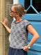 Saga vest i No 21 af Hanne Falkenberg, strikkeopskrift Strikkeopskrift Hanne Falkenberg