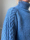 Simply Cable Sweater af Lenes Knitwear, strikkeopskrift (DK + NO) Strikkeopskrift Lenes knitwear