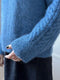 Simply Cable Sweater af Lenes Knitwear, strikkeopskrift (DK + NO) Strikkeopskrift Lenes knitwear