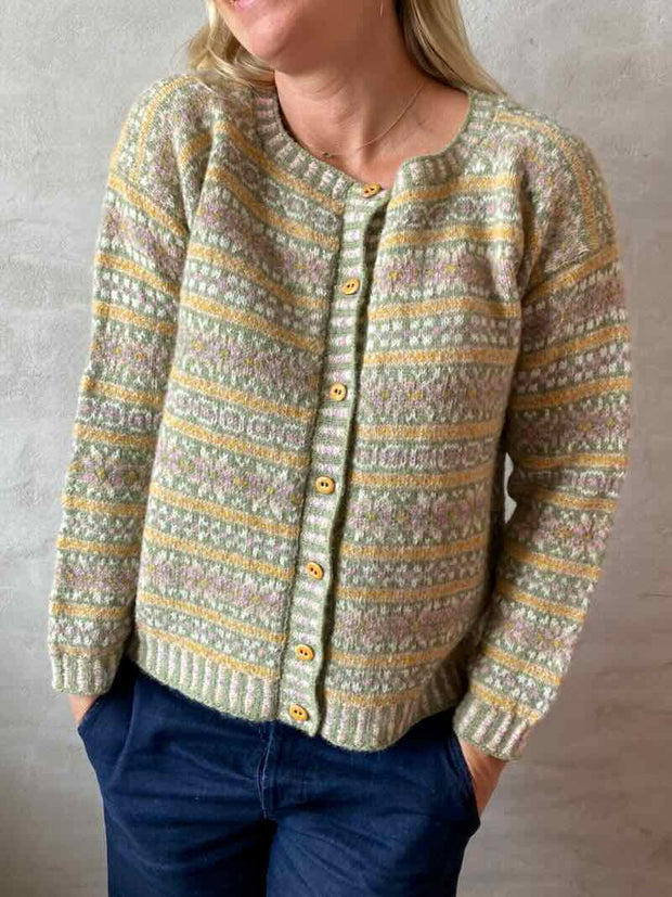 Sine cardigan af Ruth Sørensen for Önling, strikkeopskrift Strikkeopskrift Ruth Sørensen