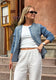 Sofi-Combi jakke af Hanne Falkenberg, No 20 + 21 strikkekit Strikkekit Hanne Falkenberg