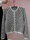 Spot Cardigan af Anne Ventzel, No 3 + silk mohair garnpakke (uden opskrift)