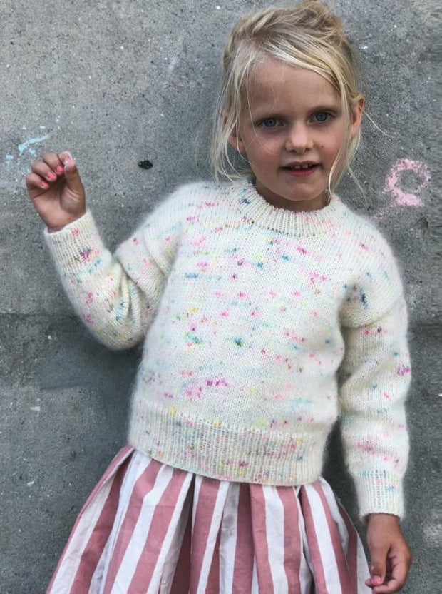 Stockholmsweater Junior af PetiteKnit, strikkeopskrift Strikkeopskrift PetiteKnit