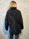 Studio Long sweater af Hanne Falkenberg, strikkekit | 71 Sort, 74 Skifergrå, 22 Ærtegrøn (x)