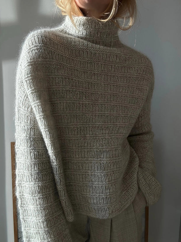 Sweater no 28 fra My Favourite Things Knitwear, No 20 + silk mohair garnpakke (uden opskrift) Strikkekit My Favourite Things Knitwear 