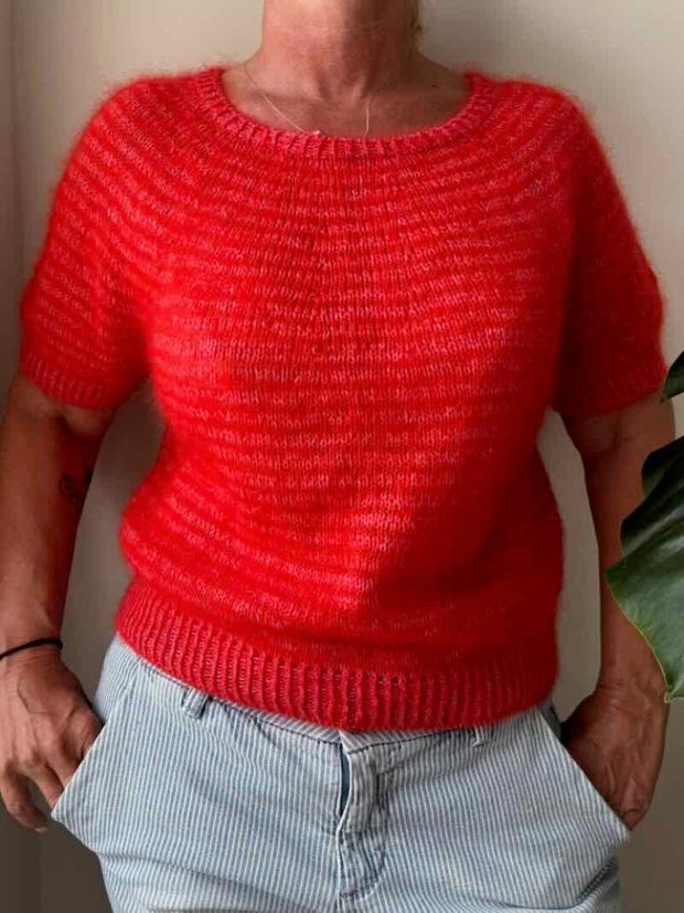 Telma Tee fra Önling, No 4 + silk mohair strikkekit