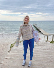Terrazzo Sweater fra PetiteKnit, strikkeopskrift Strikkeopskrift PetiteKnit