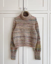 Terrazzo Sweater fra PetiteKnit, strikkeopskrift Strikkeopskrift PetiteKnit