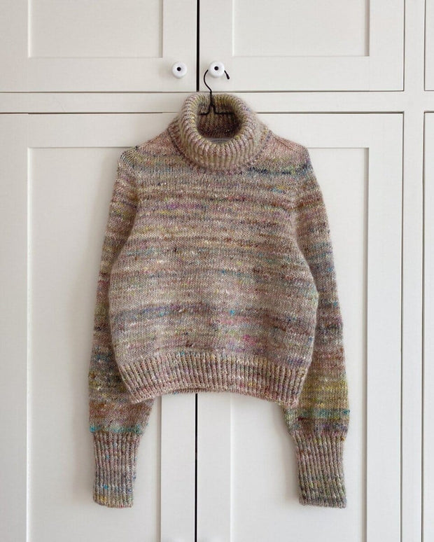 Terrazzo Sweater fra PetiteKnit, strikkeopskrift Strikkeopskrift PetiteKnit