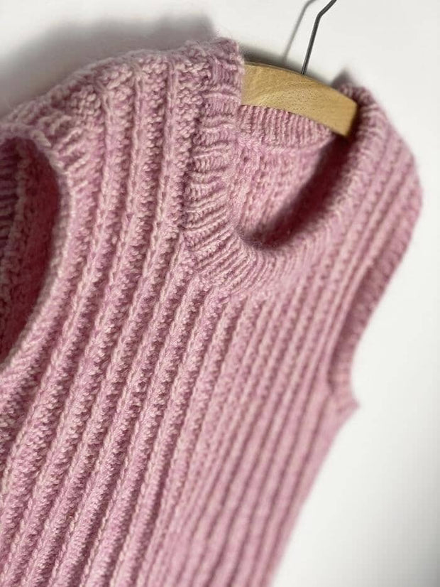 The Catch Vest af Spektakelstrik, strikkeopskrift Strikkeopskrift Spektakelstrik