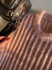 The Catch Vest af Spektakelstrik, strikkeopskrift Strikkeopskrift Spektakelstrik