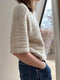 Tide Loop Tee fra Other Loops, No 14 garnpakke (uden opskrift) Strikkekit Other Loops