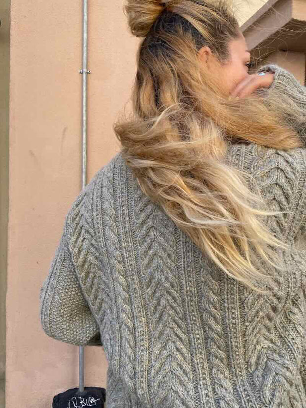 Tomas cardigan af Hanne Falkenberg, No 20 strikkekit Strikkekit Hanne Falkenberg