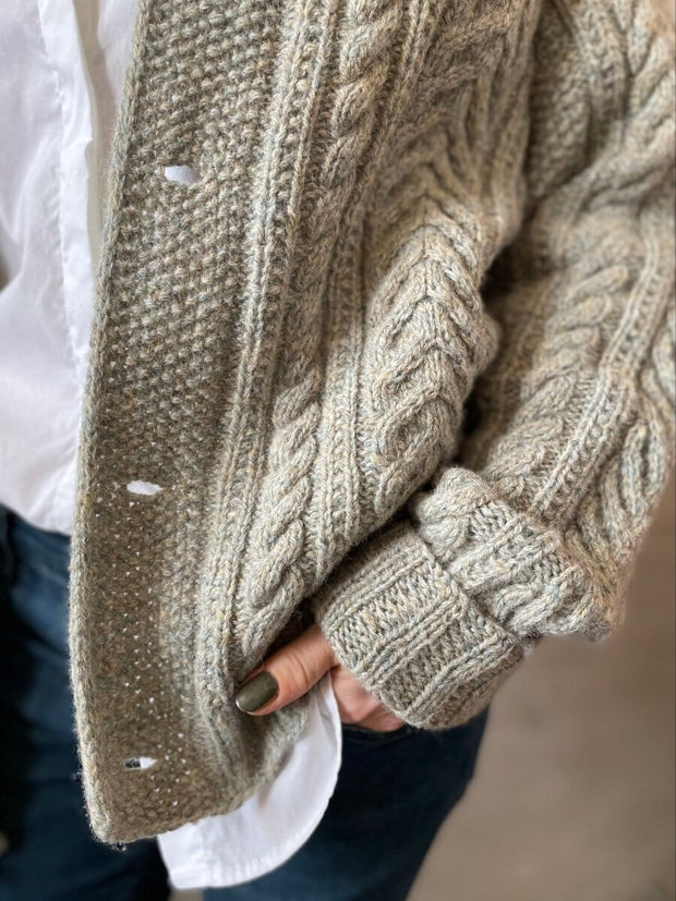 Tomas unisex sweater af Hanne Falkenberg, strikkekit Strikkekit Hanne Falkenberg