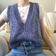 Treasure Vest af Spektakelstrik, strikkeopskrift Strikkeopskrift Spektakelstrik