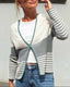 Trio cardigan (ensfarvet) af Hanne Falkenberg, No 21 strikkekit Strikkekit Hanne Falkenberg