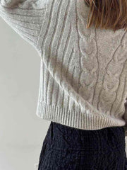 Tulip Loop Sweater fra Other Loops, No 3 + silk mohair garnpakke (uden opskrift)