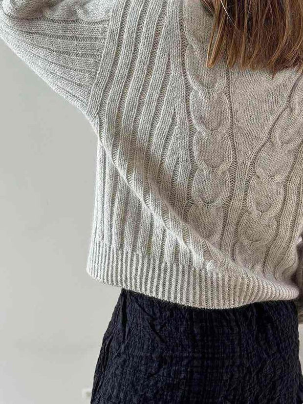 Tulip Loop Sweater fra Other Loops, No 3 + silk mohair garnpakke (uden opskrift)