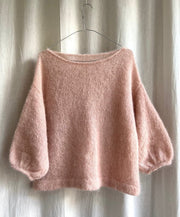 Vinum sweater fra Refined Knitwear, silk mohair strikkekit Strikkekit Refined Knitwear