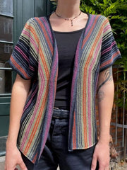 Ypsilon vest i No 21 af Hanne Falkenberg, strikkeopskrift