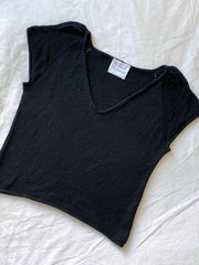 Casia Tee v - neck fra Refined Knitwear, Hverdagskit strikkekit Strikkekit Refined Knitwear