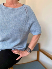 Freja sommer T-shirt fra Önling, hverdagskit strikkekit Strikkekit Önling - Katrine Hannibal
