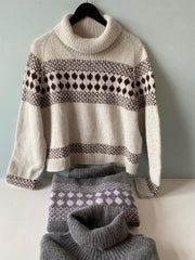 Gudrun fra Nordisk Design, Önling No 12 + silk mohair kit Strikkekit Önling - Katrine Hannibal