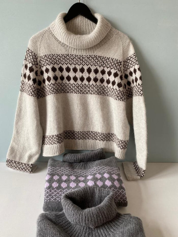 Gudrun fra Nordisk Design, Önling No 12 + silk mohair kit Strikkekit Önling - Katrine Hannibal
