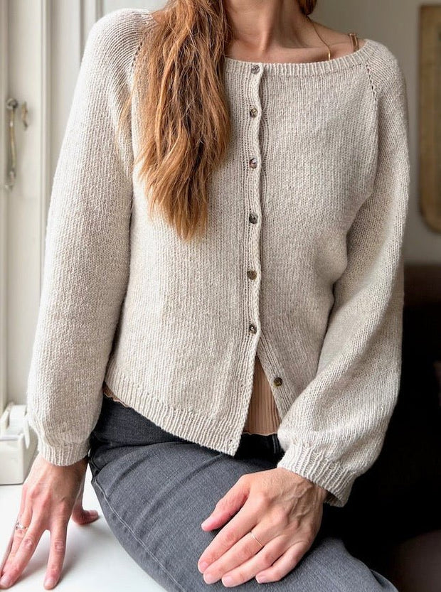 Nigrum cardigan fra Refined Knitwear, Hverdagskit strikkekit Strikkekit Refined Knitwear