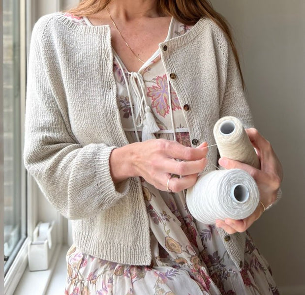 Nigrum cardigan fra Refined Knitwear, Hverdagskit strikkekit Strikkekit Refined Knitwear