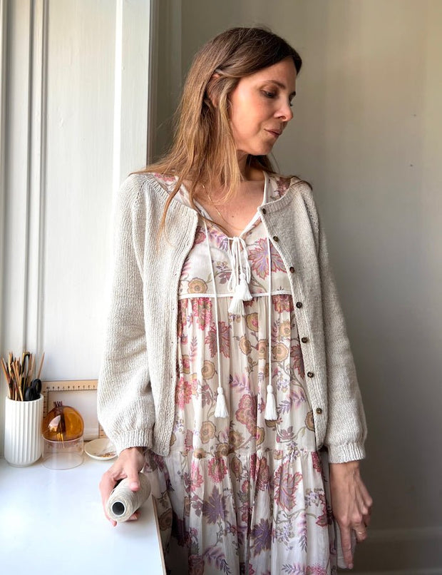 Nigrum cardigan fra Refined Knitwear, Hverdagskit strikkekit Strikkekit Refined Knitwear