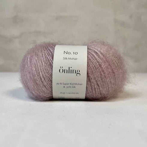 Önling No 10, Silk Mohair garn Garn Önling Garn Warm grey (4392) 