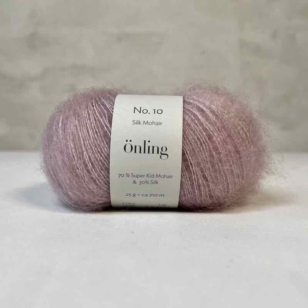 Önling No 10, Silk Mohair garn Garn Önling Garn Warm grey (4392) 