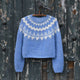 Selene sweater af Anne Ventzel, No 16 + Silk mohair kit Strikkekit Anne Ventzel